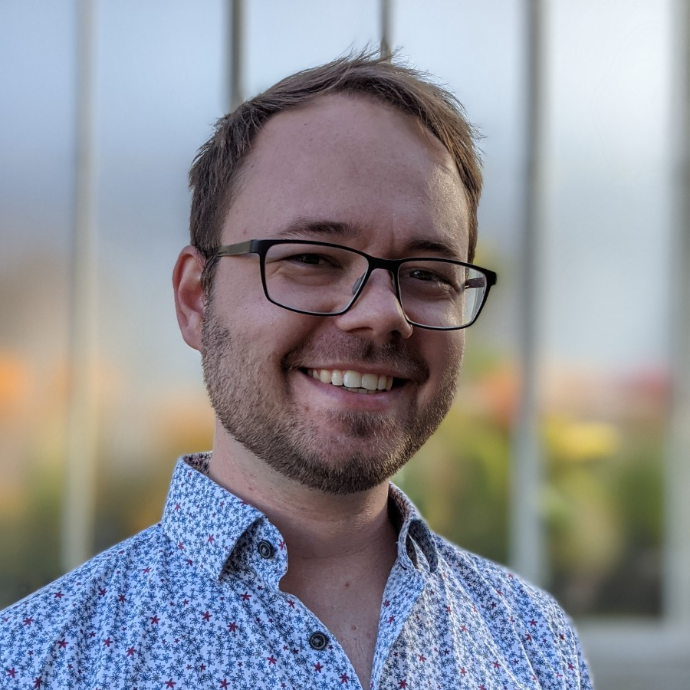 A photograph of Andrew Creegan